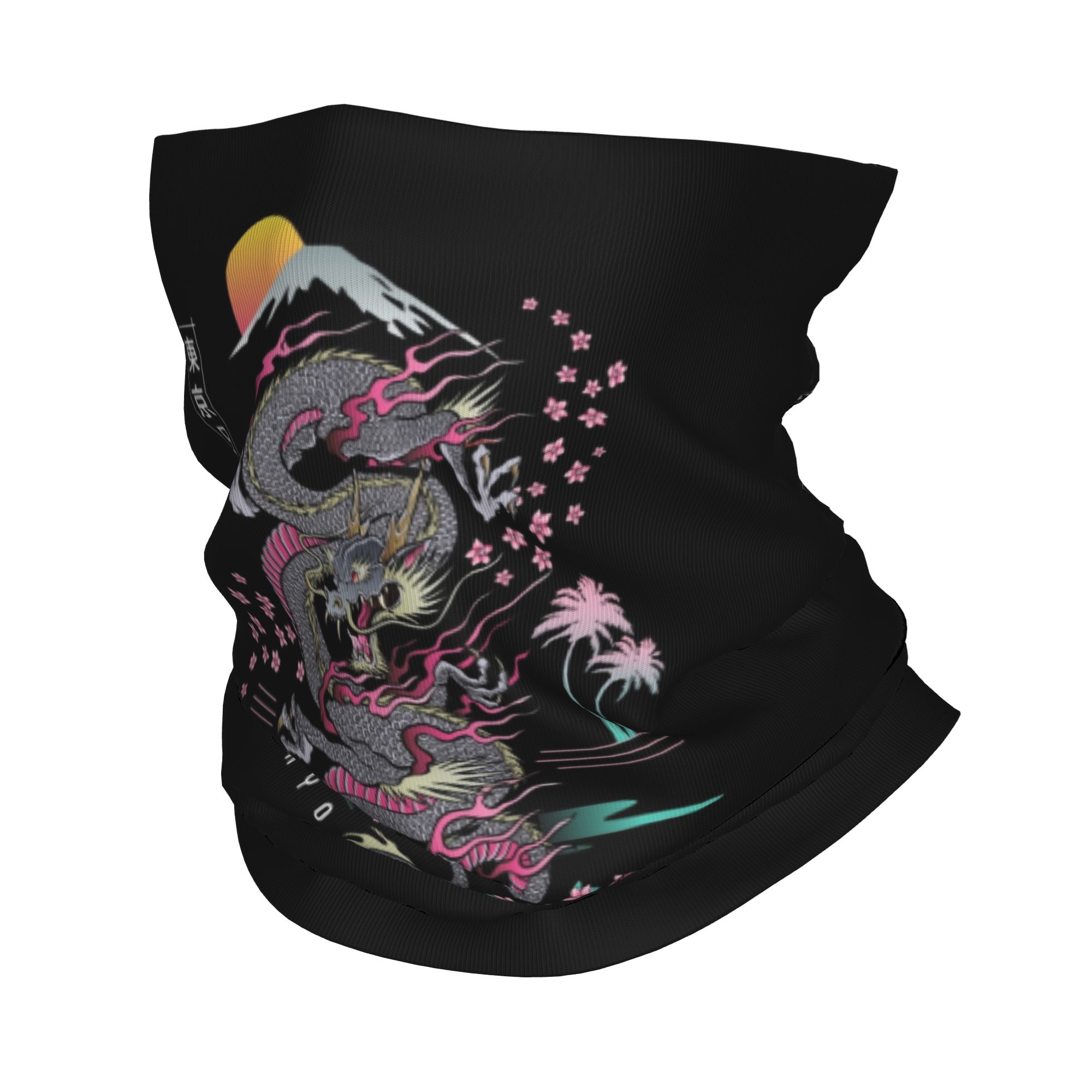 Neck Warmer Tube - Ikat Kepala Naga Musim Dingin Kustom