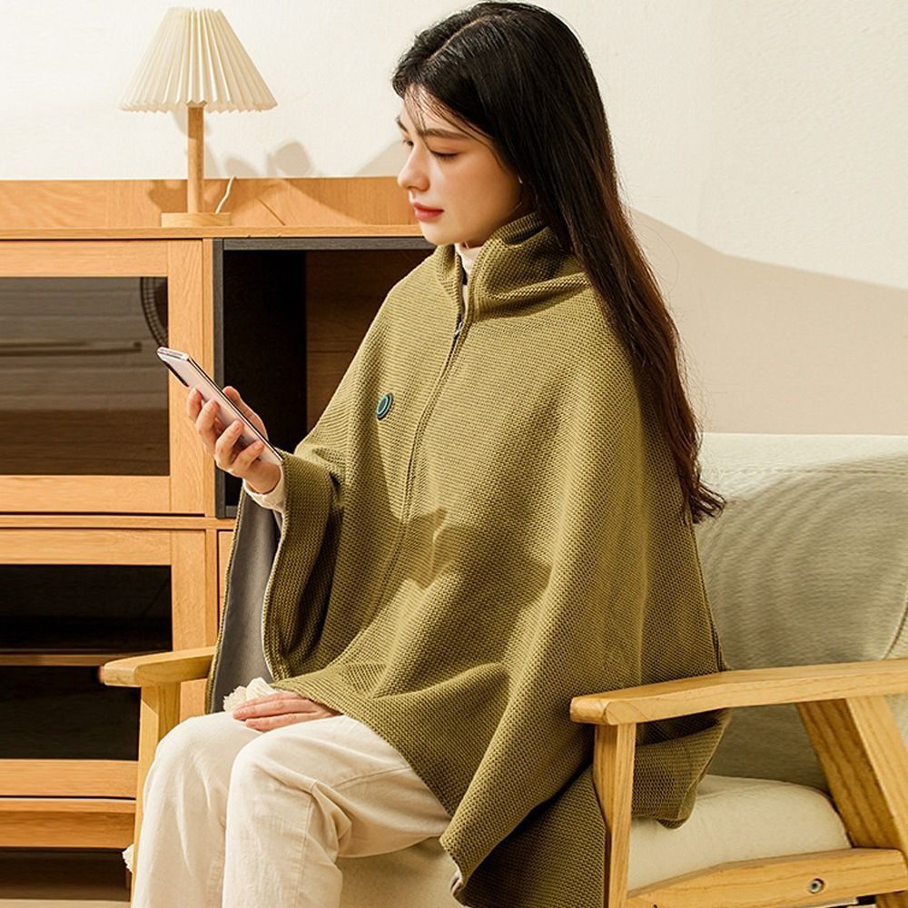 Woven Scarf Blanket - Selimut Pemanas Elektrik USB Fashionable, 3