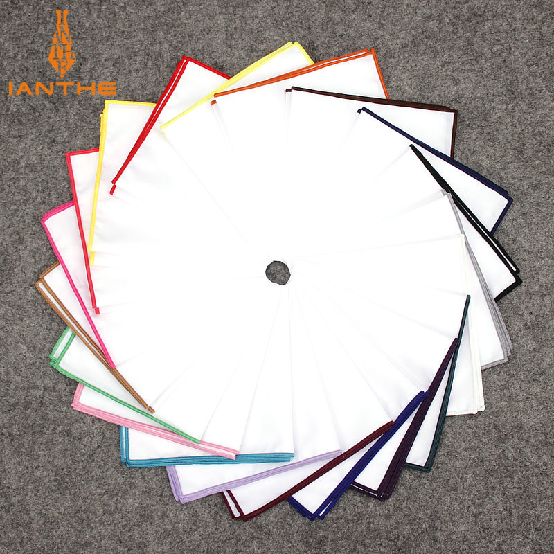 Pocket Square Set - 2018 Fashion Pria Katun Sapu Tangan