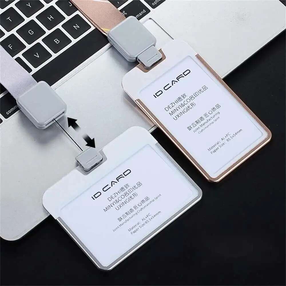 Lanyard Badge Holder - Tempat Kartu Identitas Visual Dua Sisi