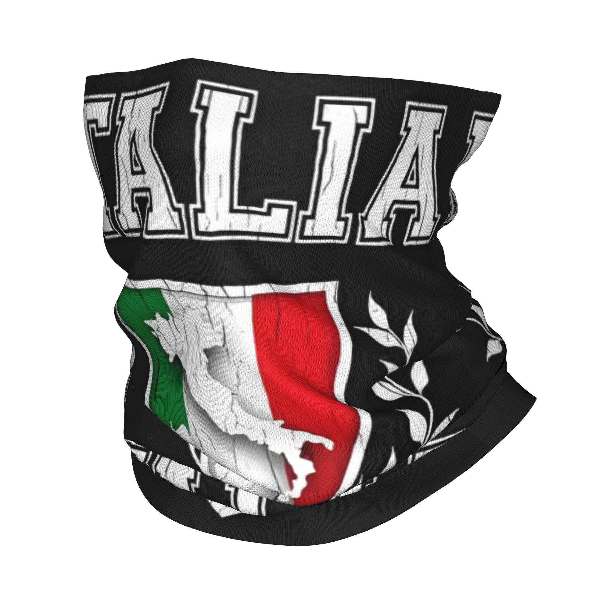 Neck Warmer Tube - Bandana Bendera Italia Kustom, Penutup Leher,