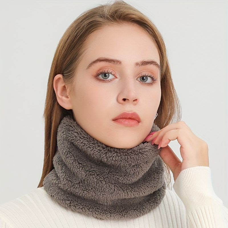Infinity Scarf Knit - Syal tanpa batas mewah tahan angin