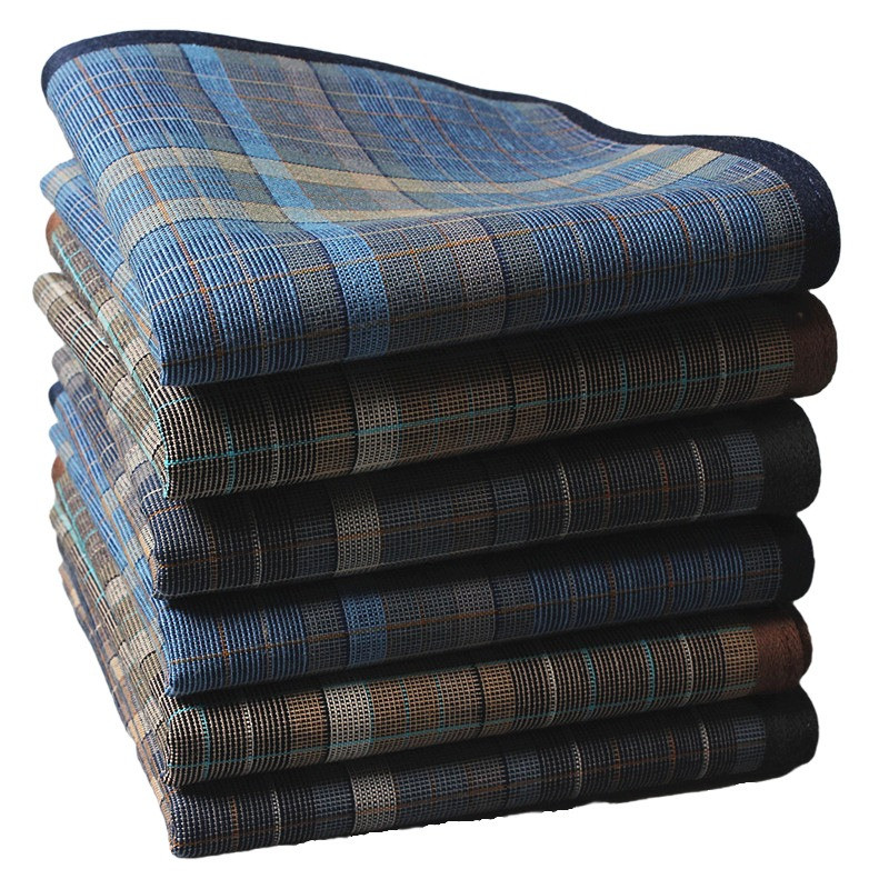 Handkerchief Cotton Men - 3 buah 40x40cm 100% katun Retro