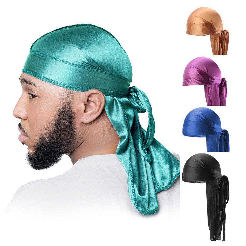 Bandana Doo Rag - 5 buah topi Turban ekor panjang