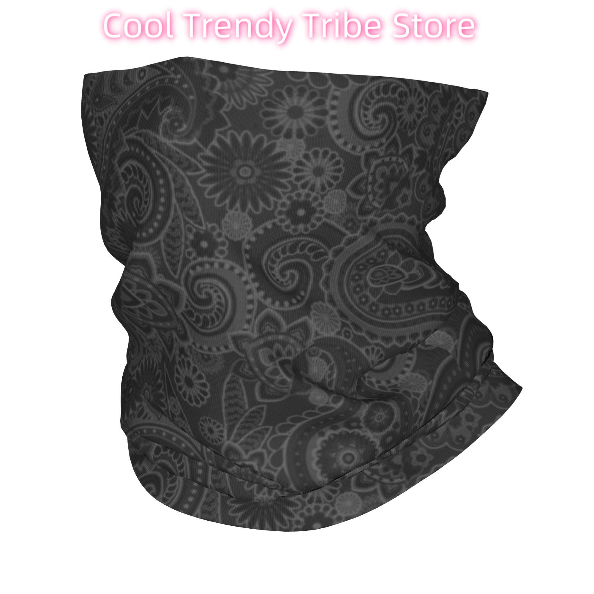 Neck Warmer Tube - Bandana Chicano Paisley Kustom, Penutup Kepala