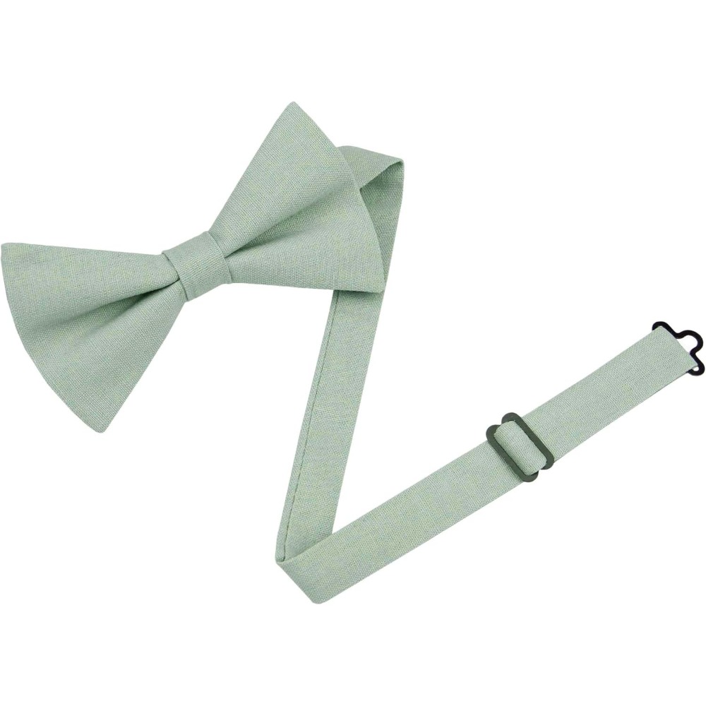 Bow Tie Pre Tied - Dasi Kupu-kupu Linen Katun - Dasi