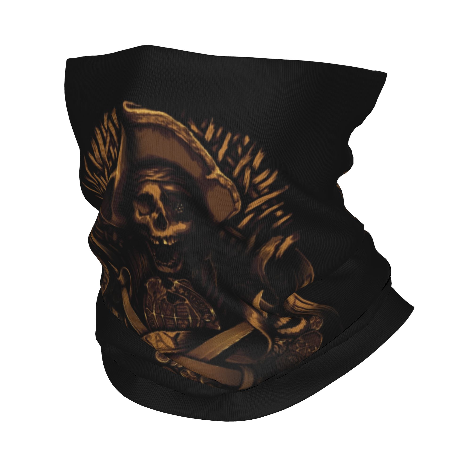 Neck Warmer Tube - Bandana Tengkorak Bajak Laut Custom Never