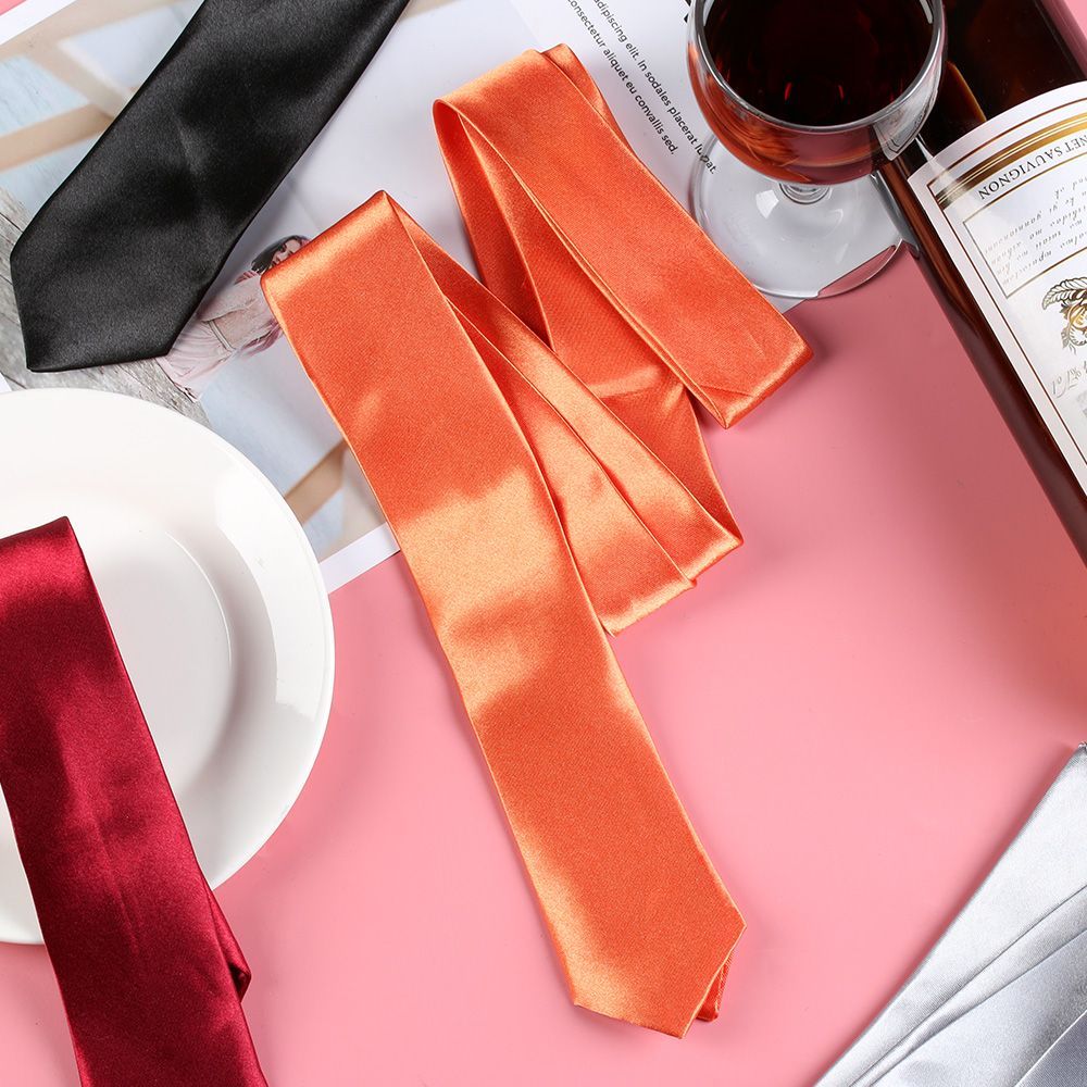 Dasi sutra dasi pernikahan pes - Skinny Tie Men ulasan dan harga