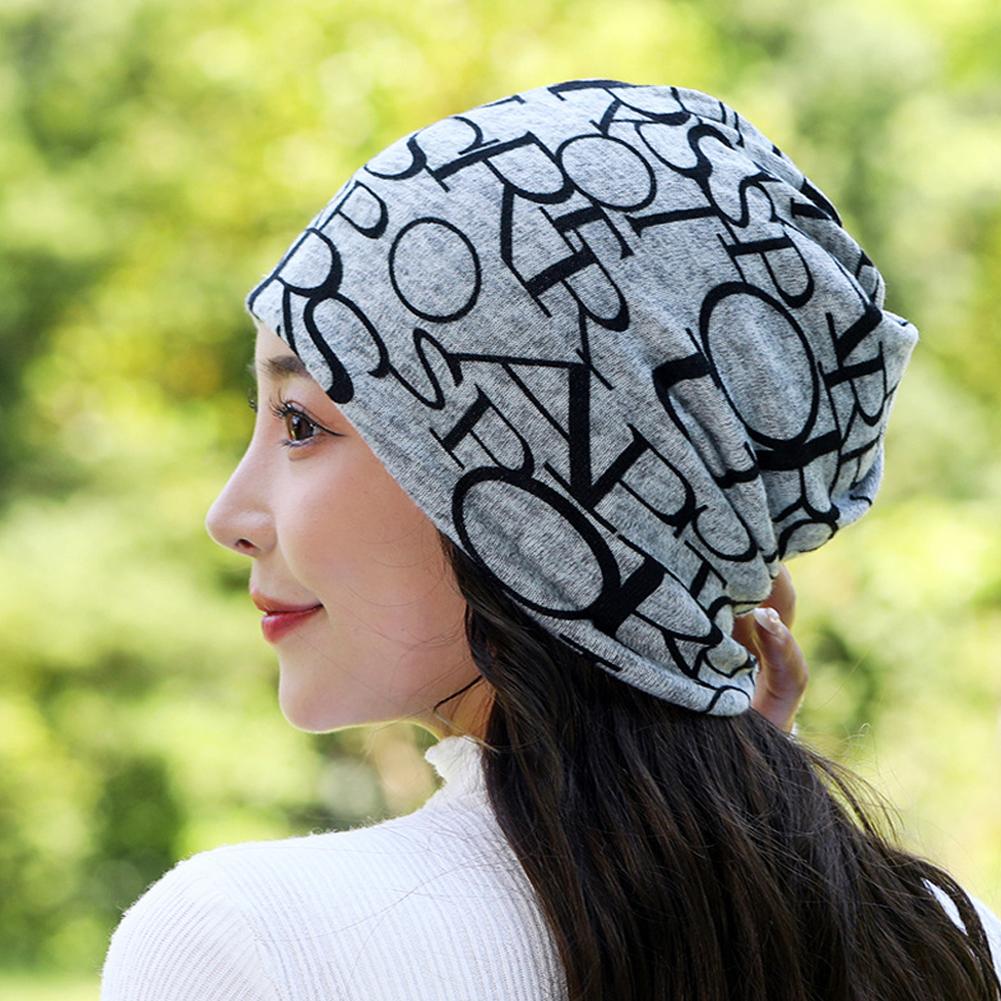 Topi Beanie Wanita Bahan Katun - Infinity Scarf Knit ulasan dan harga