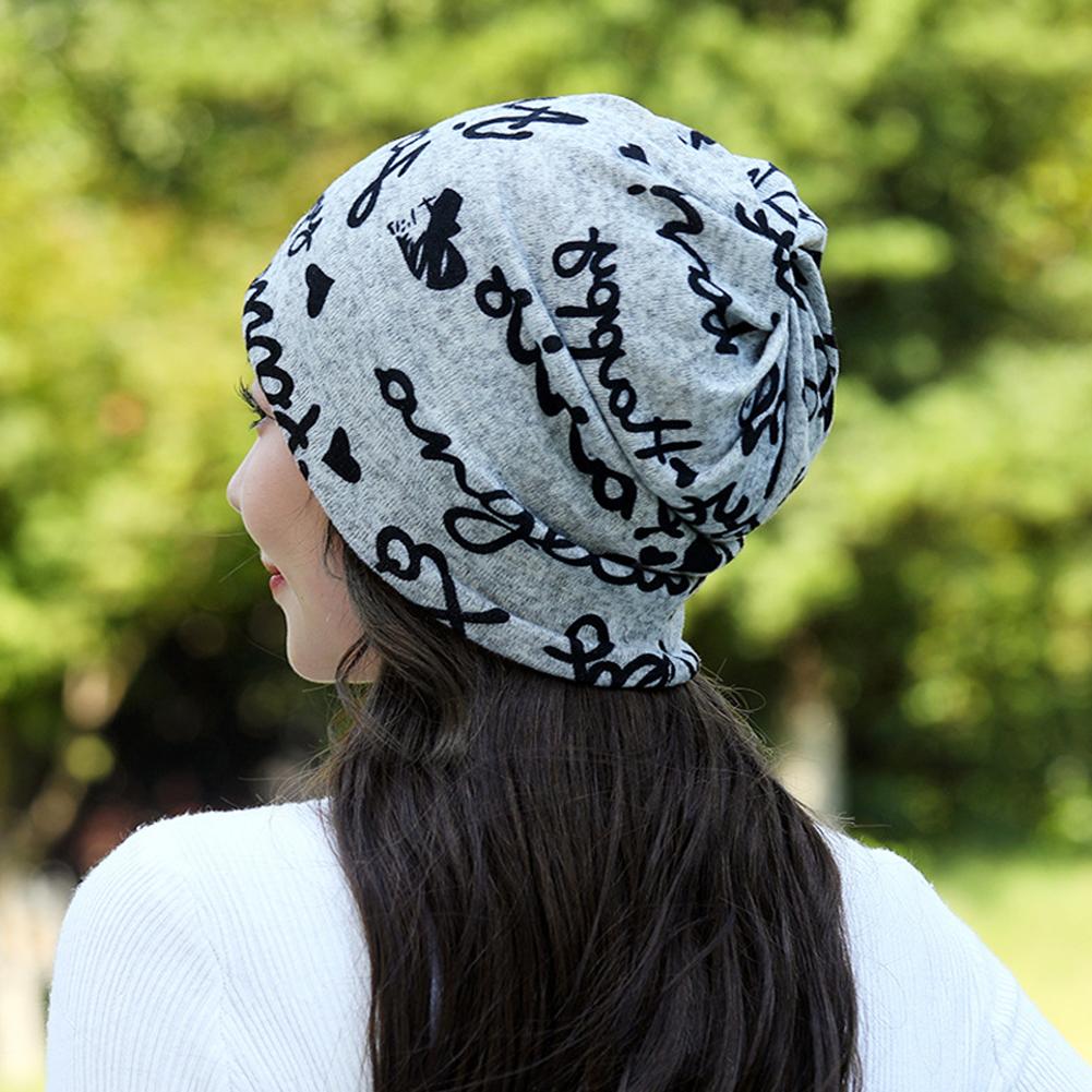 Topi Beanie Wanita Bahan Katun - Infinity Scarf Knit ulasan dan harga