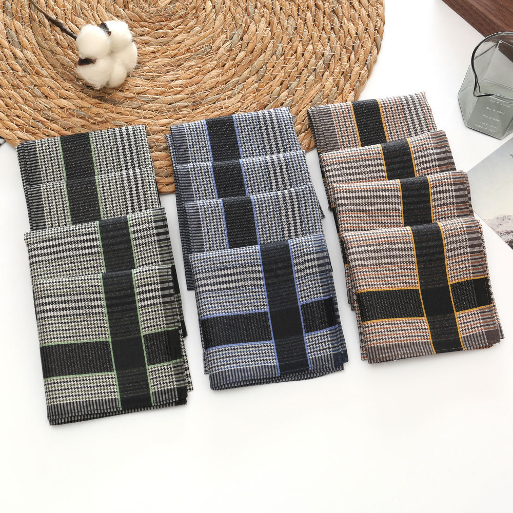 3/6/12 Buah Sapu Tangan Pria K - Handkerchief Cotton Men ulasan dan harga
