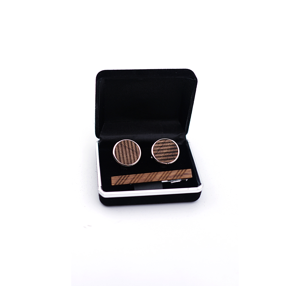 Kualitas Tinggi Kayu Manset Da - Tie Bar Set Gift ulasan dan harga