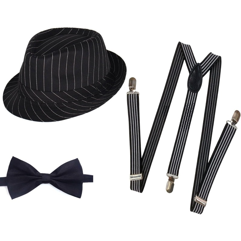Kostum Pria Era 1920-an Topi F - Bow Tie Pre Tied ulasan dan harga