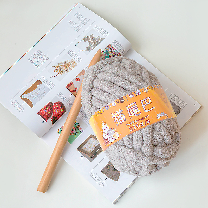 Benang kasar Super untuk tempa - Woven Scarf Blanket ulasan dan harga