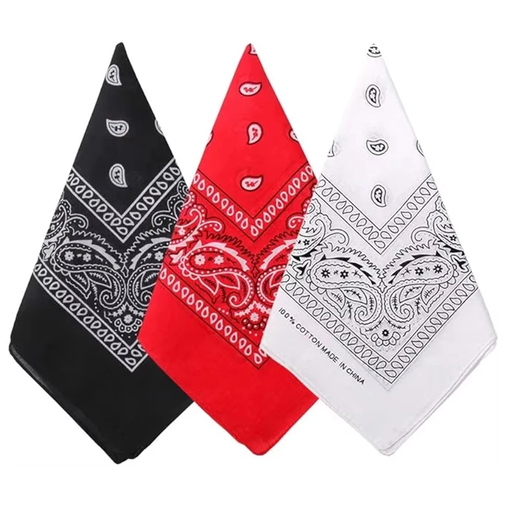 Bandana Unisex Pria Wanita, Pe - Handkerchief Cotton Men ulasan dan harga