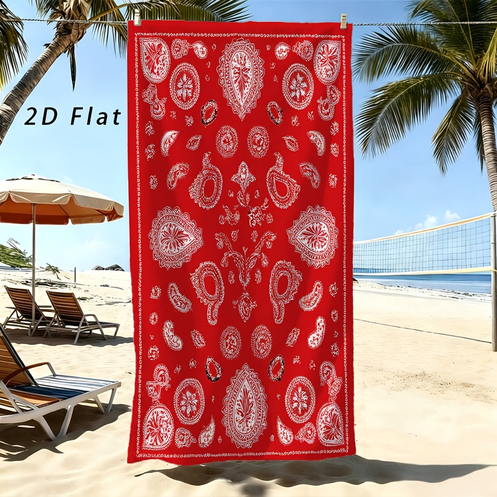 Handuk Pantai Bandana Klasik M - Woven Scarf Blanket ulasan dan harga