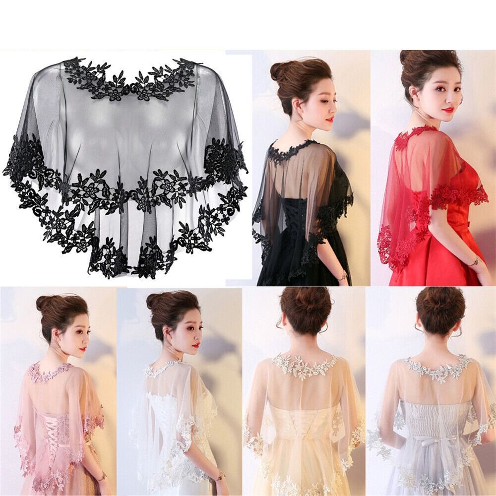 Gaun pengantin wanita, Selenda - Stole Wedding Shawl ulasan dan harga