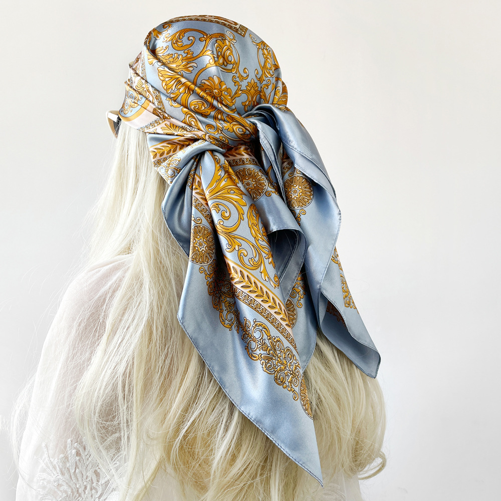 Selendang Sutra Satin Syal Per - Face Scarf Mask ulasan dan harga
