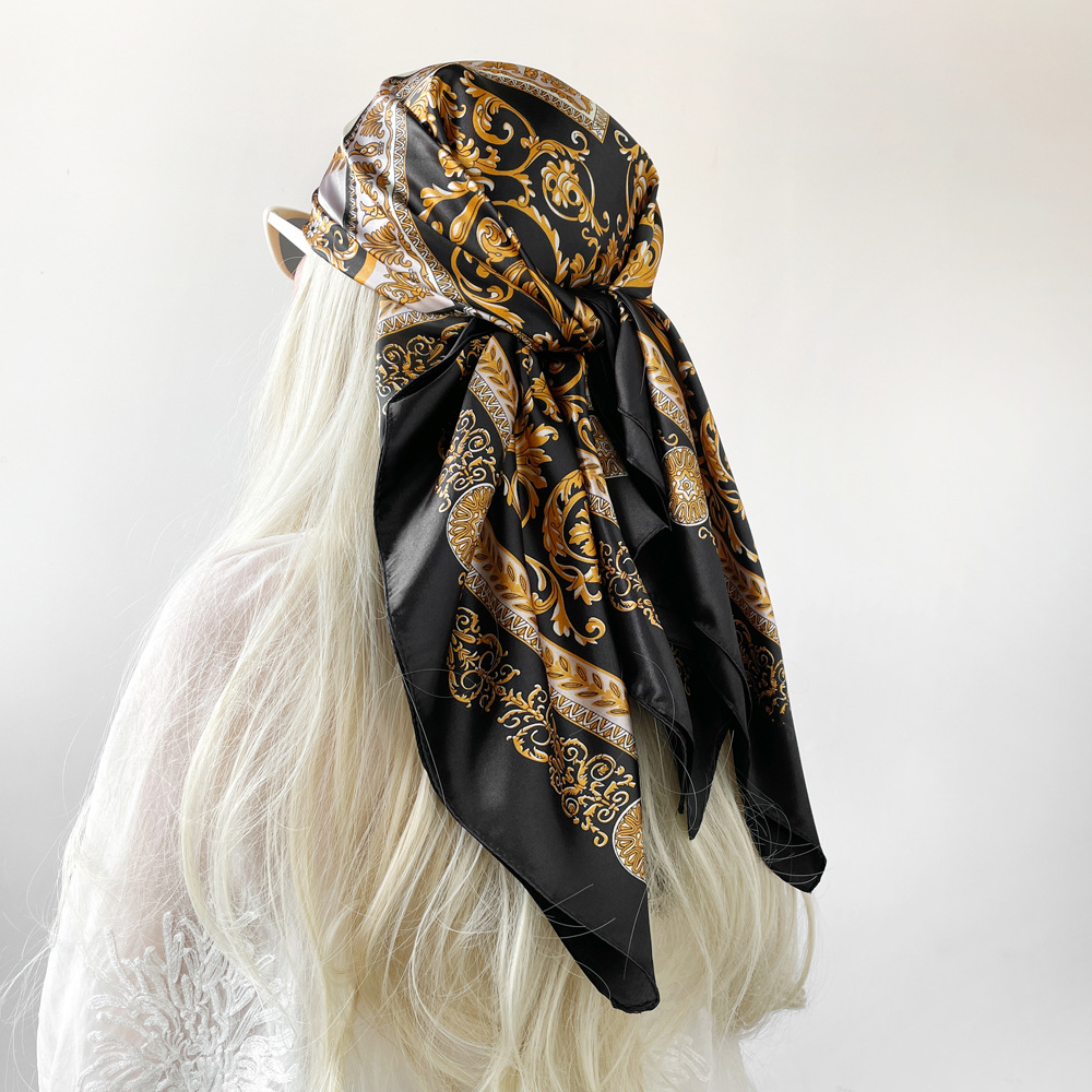 Selendang Sutra Satin Syal Per - Face Scarf Mask ulasan dan harga