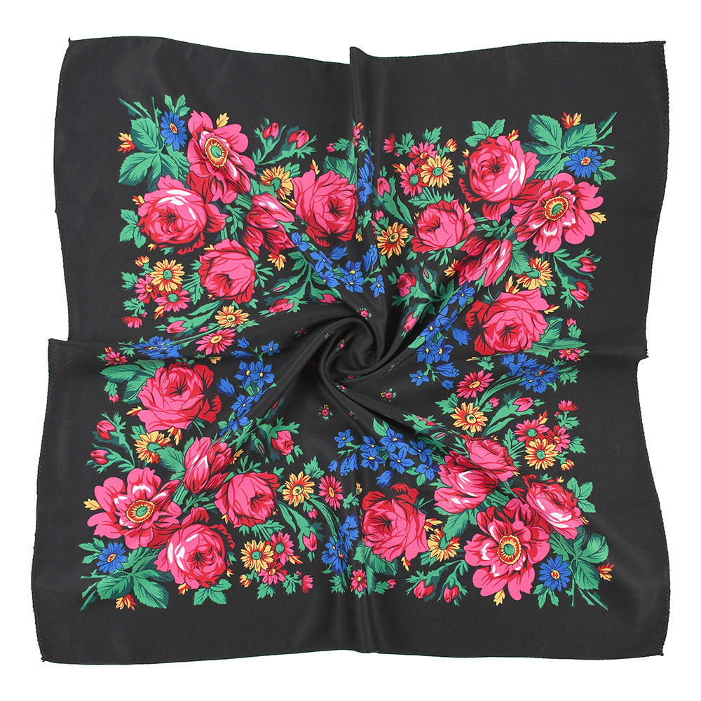 70*70cm gaya Rusia syal perseg - Bandana Cotton ulasan dan harga