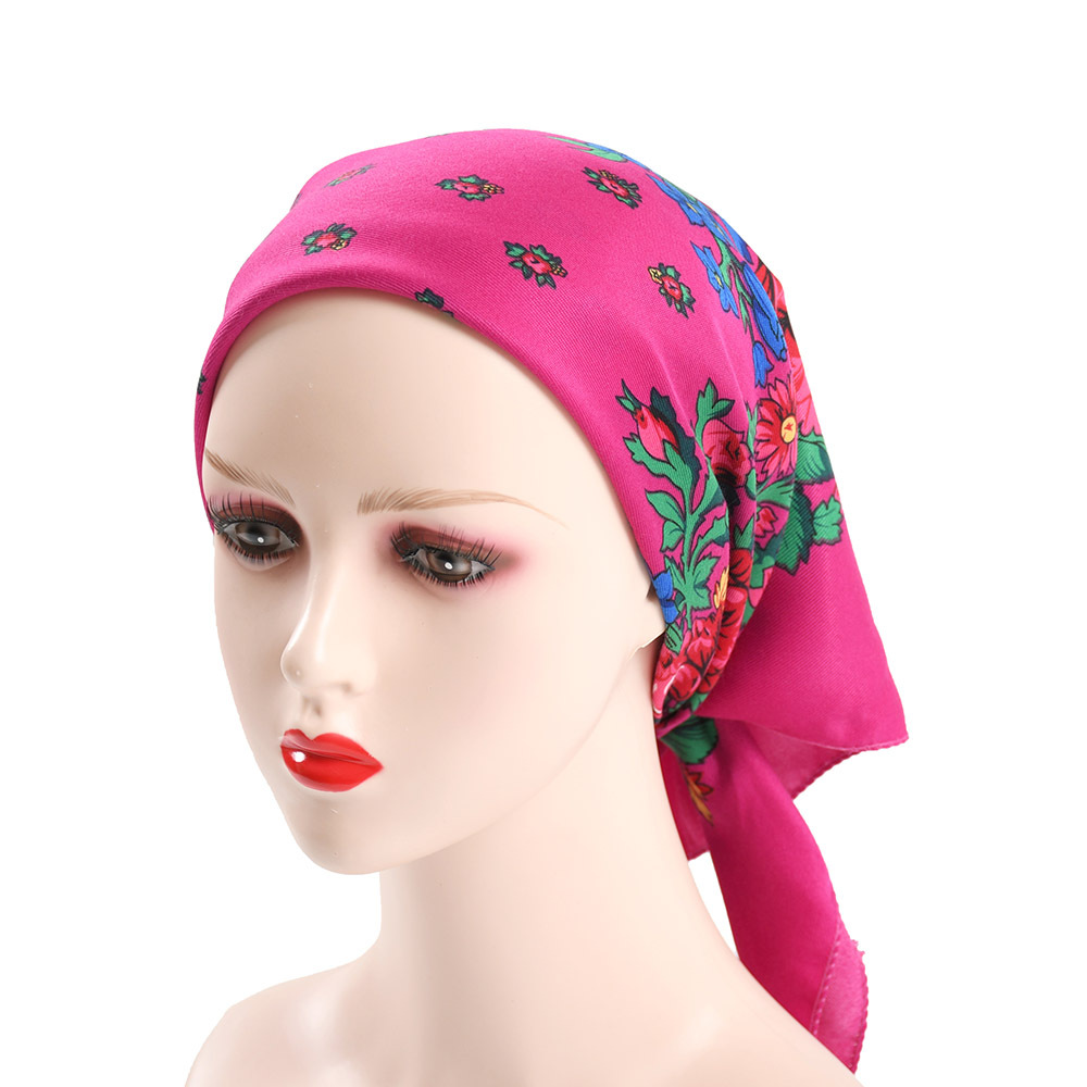 70*70cm gaya Rusia syal perseg - Bandana Cotton ulasan dan harga