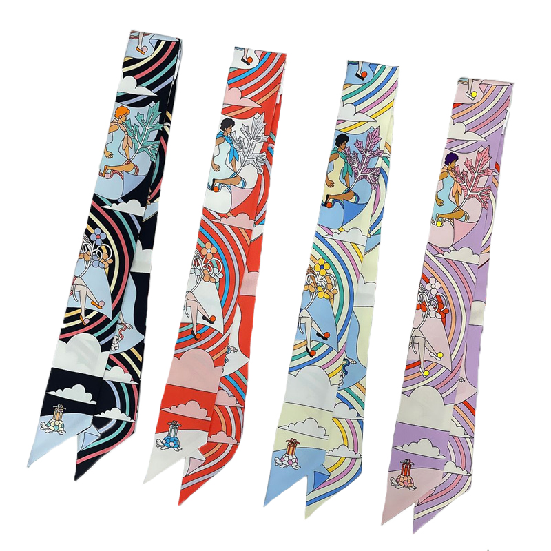 Syal Sutra Murbei 100% Wanita  - Silk Neck Scarf ulasan dan harga