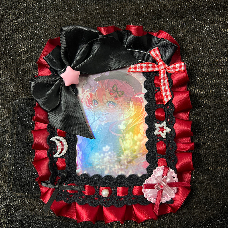 Tempat Kartu Identitas Lolita  - Lanyard Badge Holder ulasan dan harga
