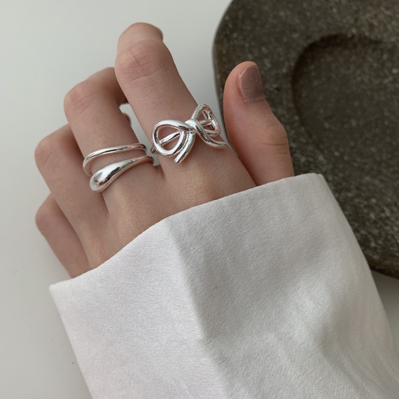 Cincin perak Sterling 925 wani - Tie Clip Silver ulasan dan harga