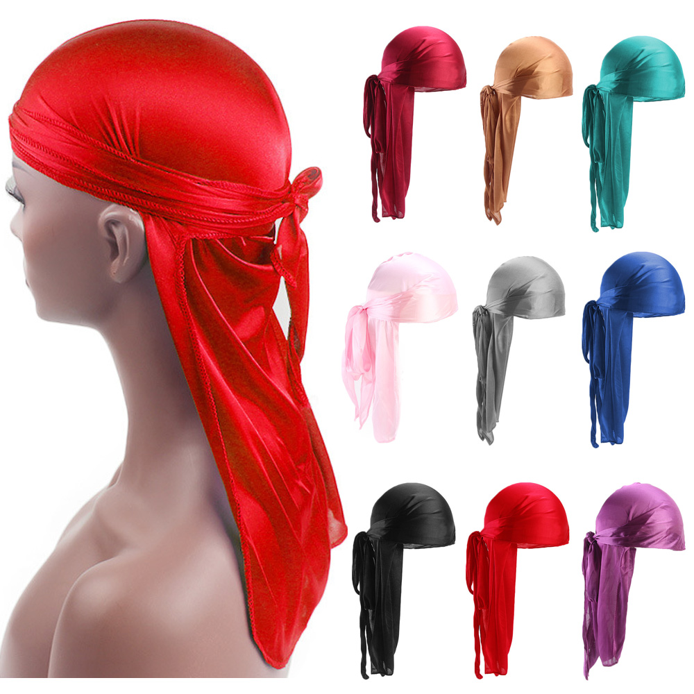 Uniseks Dewasa Satin Ekor Panj - Bandana Doo Rag ulasan dan harga