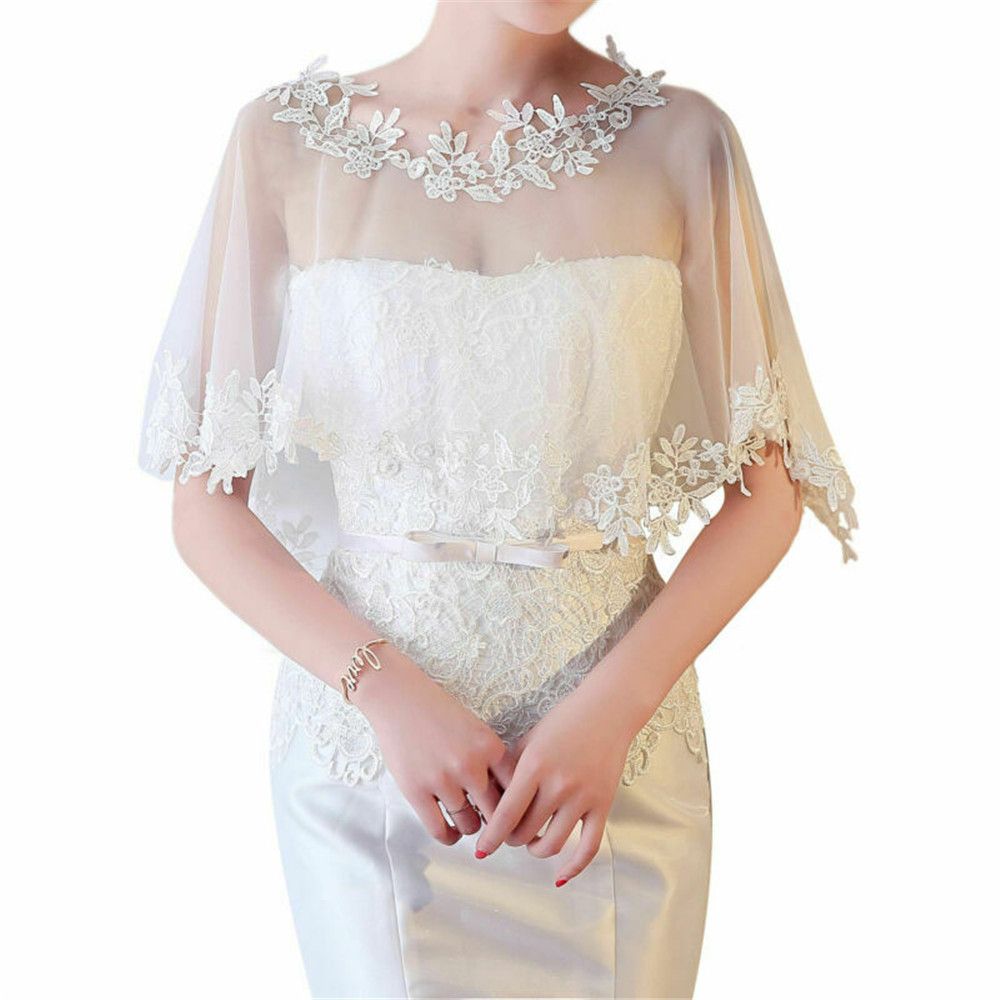 Gaun Malam Pengantin Kasual Mo - Stole Wedding Shawl ulasan dan harga