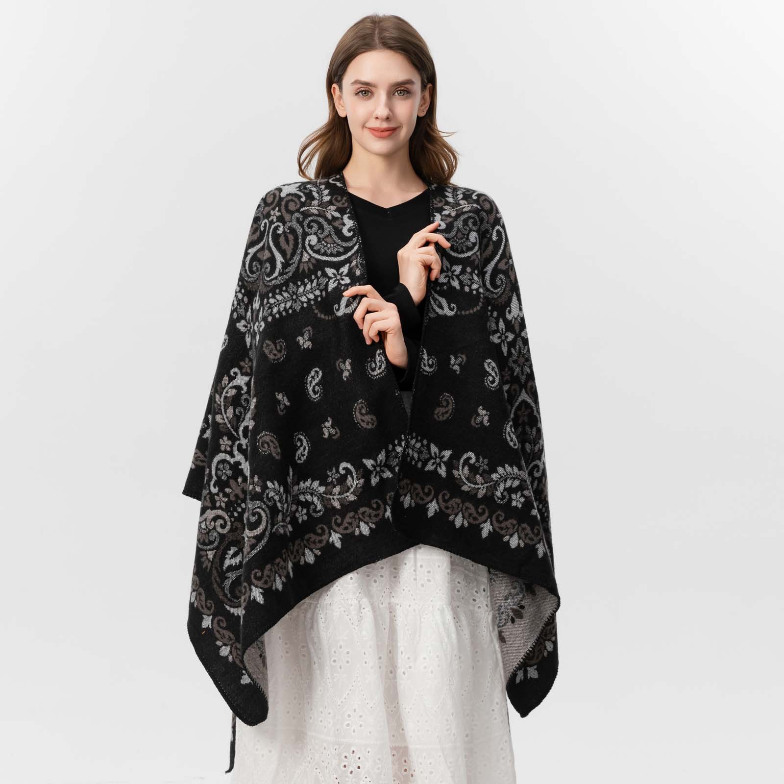 Syal Kasmir Wanita Mewah Jacqu - Stole Wedding Shawl ulasan dan harga