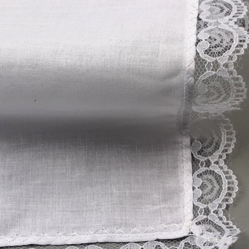 D0UB Sapu Tangan Putih Ringan  - Handkerchief Cotton Men ulasan dan harga
