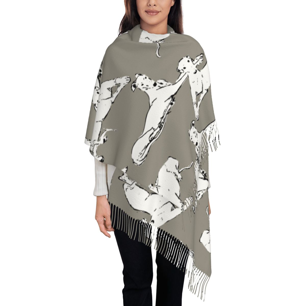 Selendang Greyhound Whippet ya - Pashmina Wrap Large ulasan dan harga