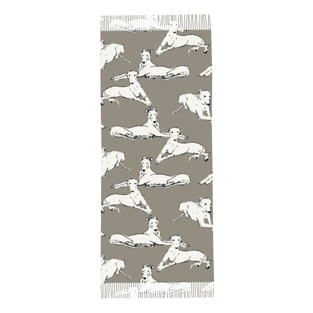 Selendang Greyhound Whippet ya - Pashmina Wrap Large ulasan dan harga