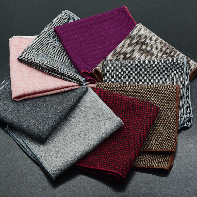 Sapu Tangan Hitam Warna Solid  - Pocket Square Set ulasan dan harga