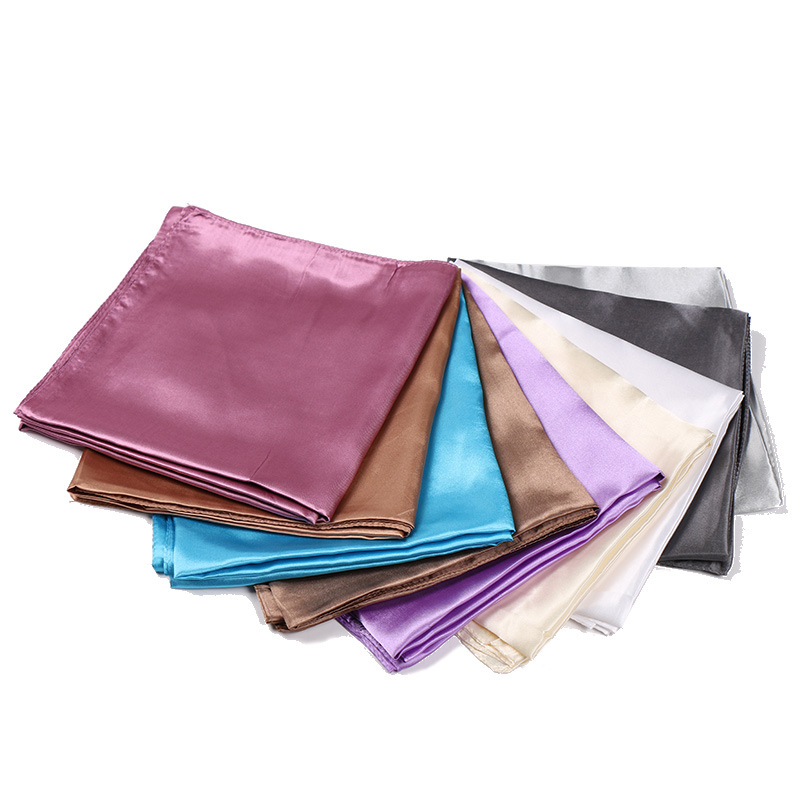 Fashion Wanita 90*90Cm Syal Su - Scarf Silk Square ulasan dan harga