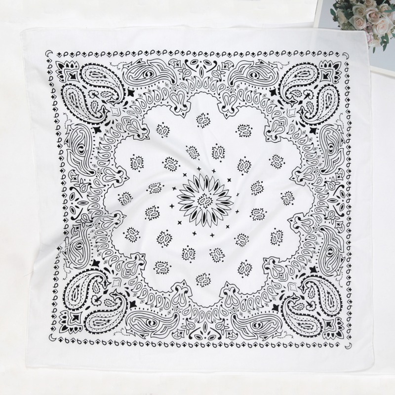 70*70Cm Uniseks Wanita 100% Ka - Bandana Cotton ulasan dan harga