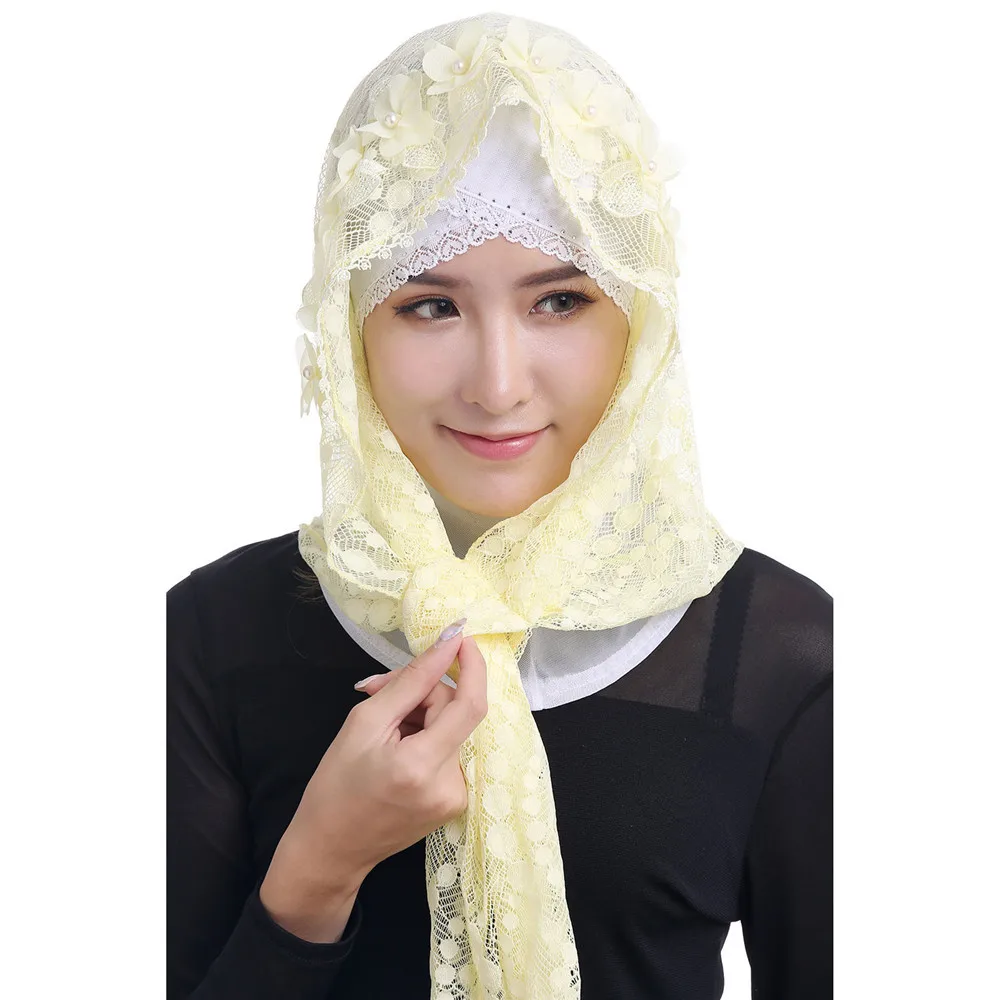 Selendang Wanita Berbahan Lace - Stole Wedding Shawl ulasan dan harga