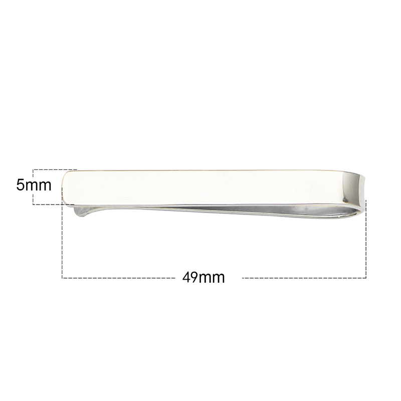Beadsnice Murni 925 Sterling S - Tie Clip Silver ulasan dan harga
