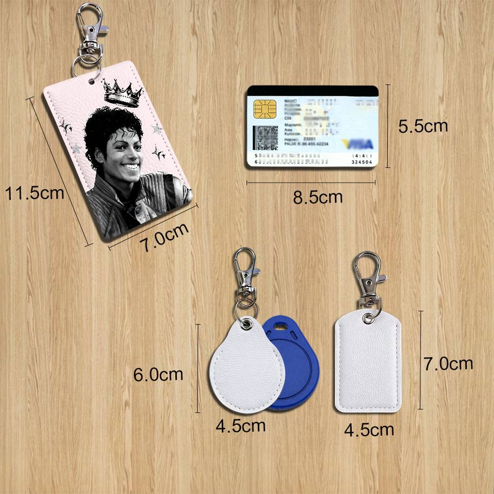 MJ Gantungan Kunci Kulit Micha - Lanyard Badge Holder ulasan dan harga