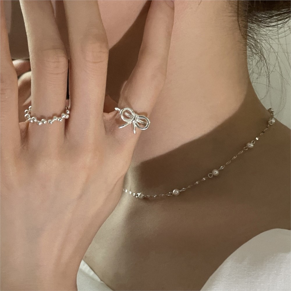 Cincin Perak 925 Sterling Mode - Tie Clip Silver ulasan dan harga