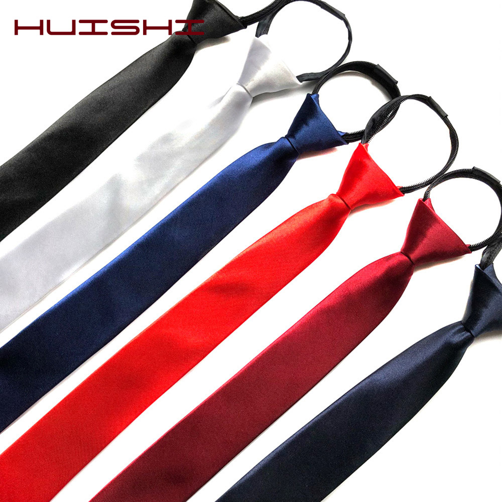 HUISHI dasi ritsleting kerah d - Skinny Tie Men ulasan dan harga