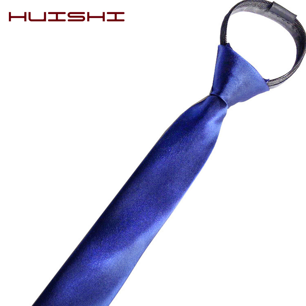 HUISHI dasi ritsleting kerah d - Skinny Tie Men ulasan dan harga