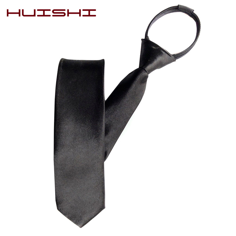 HUISHI dasi ritsleting kerah d - Skinny Tie Men ulasan dan harga