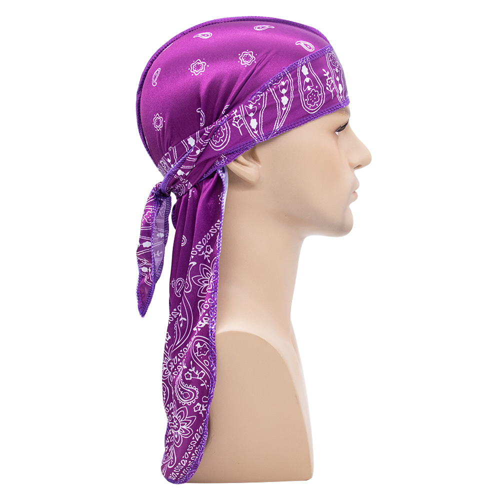 Kerudung Sutra Panjang Unisex  - Bandana Doo Rag ulasan dan harga