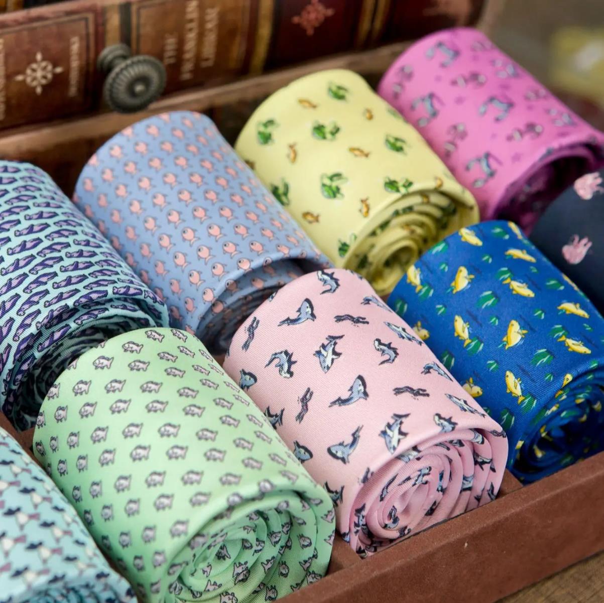 Dasi Ketat Pria Hewan Pola Kar - Skinny Tie Men ulasan dan harga