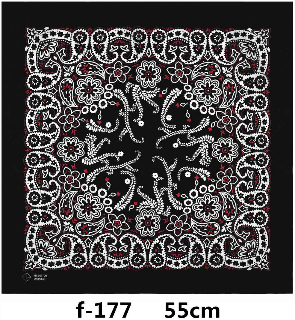 F151 Unisex Hiphop Katun Banda - Handkerchief Cotton Men ulasan dan harga