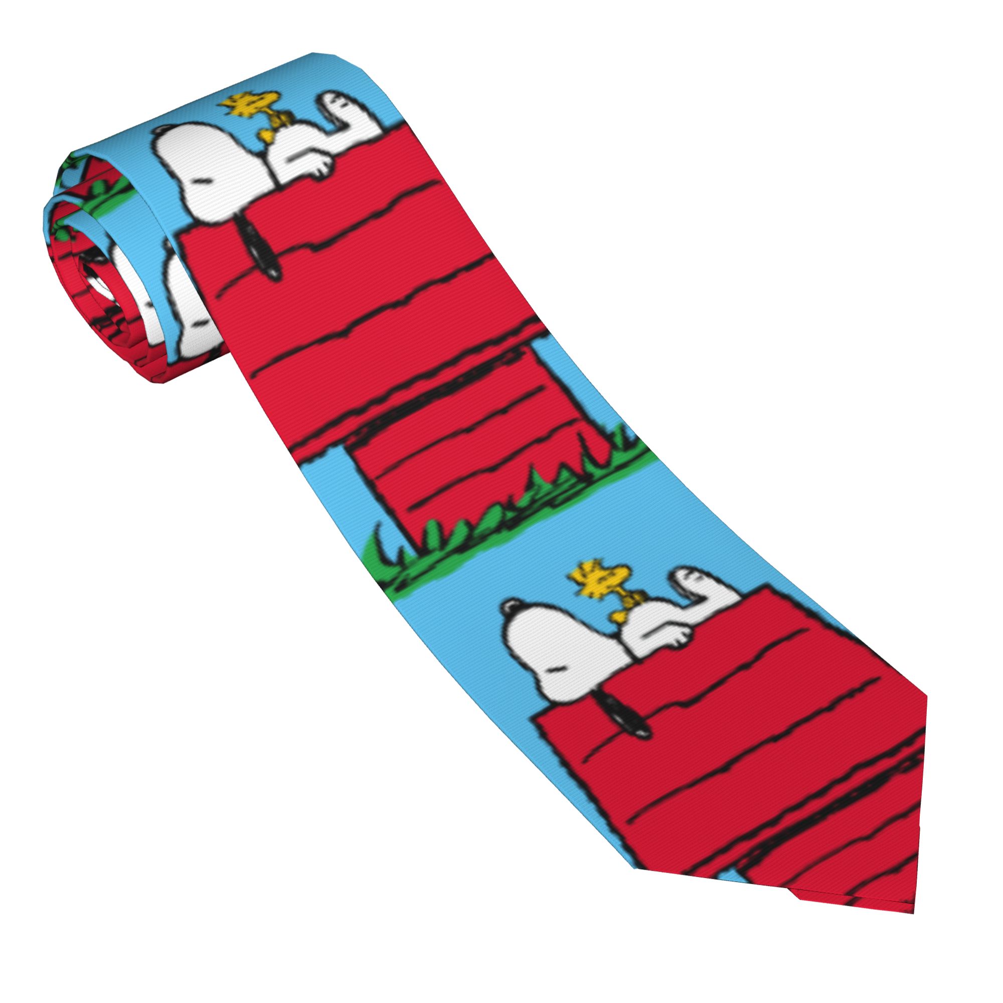 Dasi Snoopy Woodstock Doghouse - Skinny Tie Men ulasan dan harga