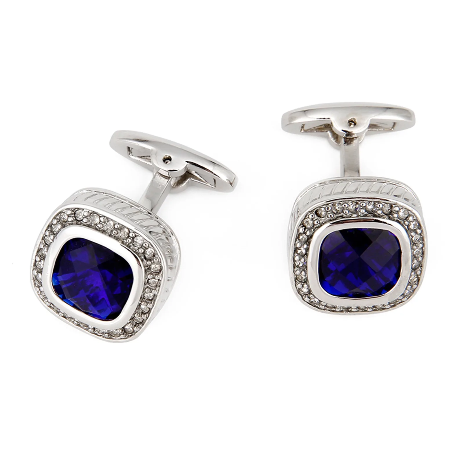Kancing Manset untuk Pria Set  - Tie Clip Silver ulasan dan harga