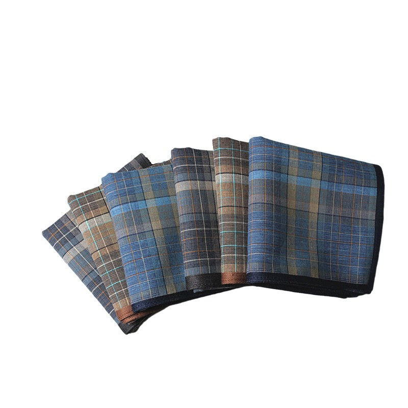 3 buah 40x40cm 100% katun Retr - Handkerchief Cotton Men ulasan dan harga